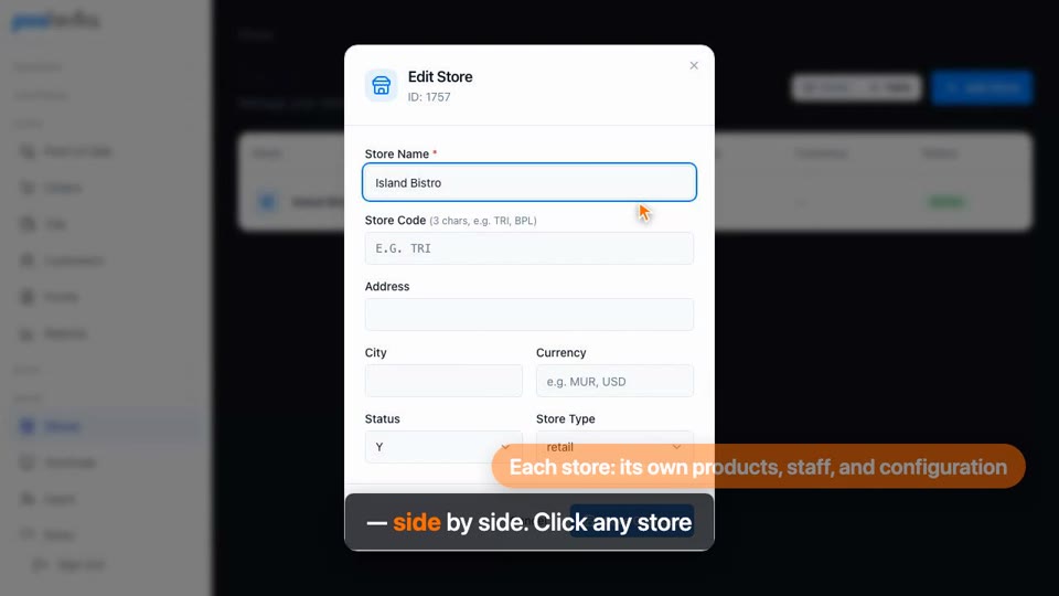 Multi-store transfers